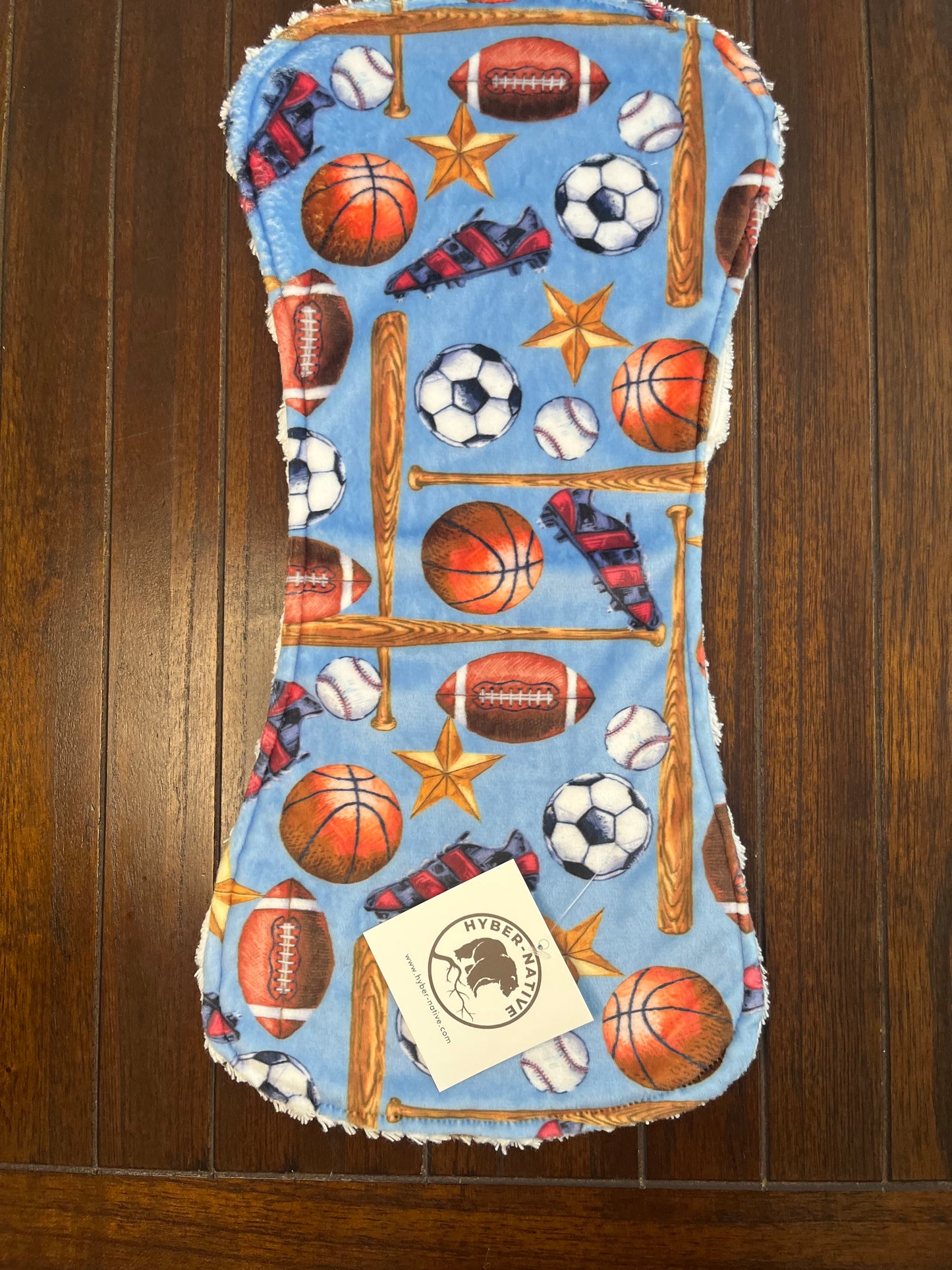 All Star I Burp Cloth