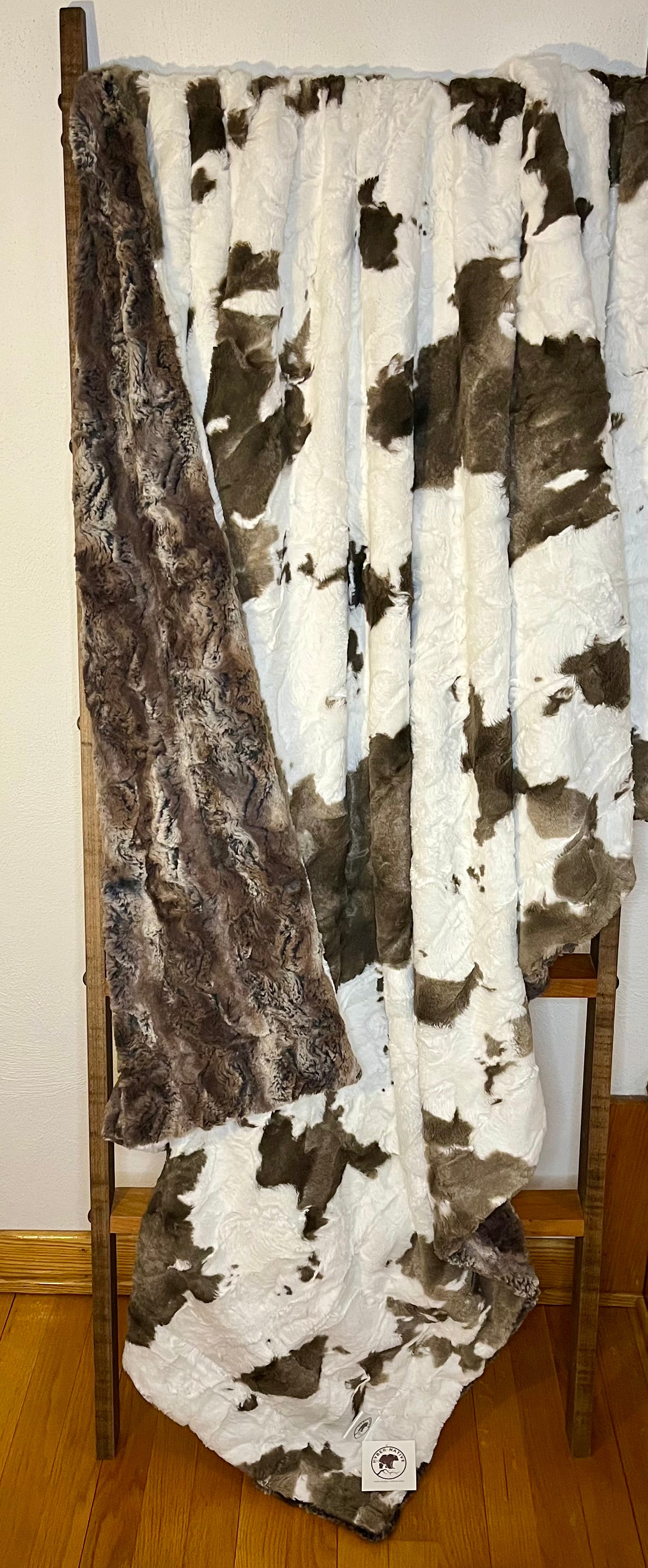 Brownie Calf/Driftwood Wild Rabbit Summit Throw