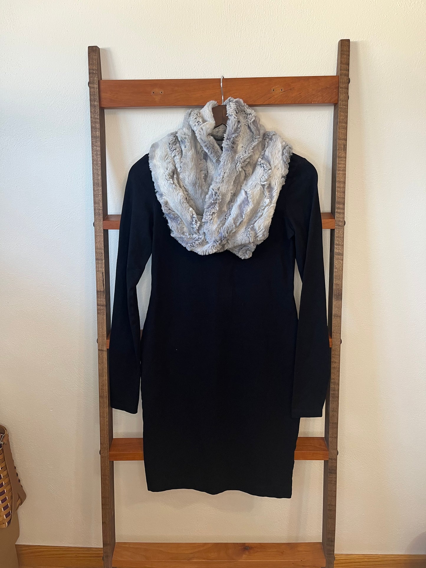 Chrome Wild Rabbit Infinity Scarf