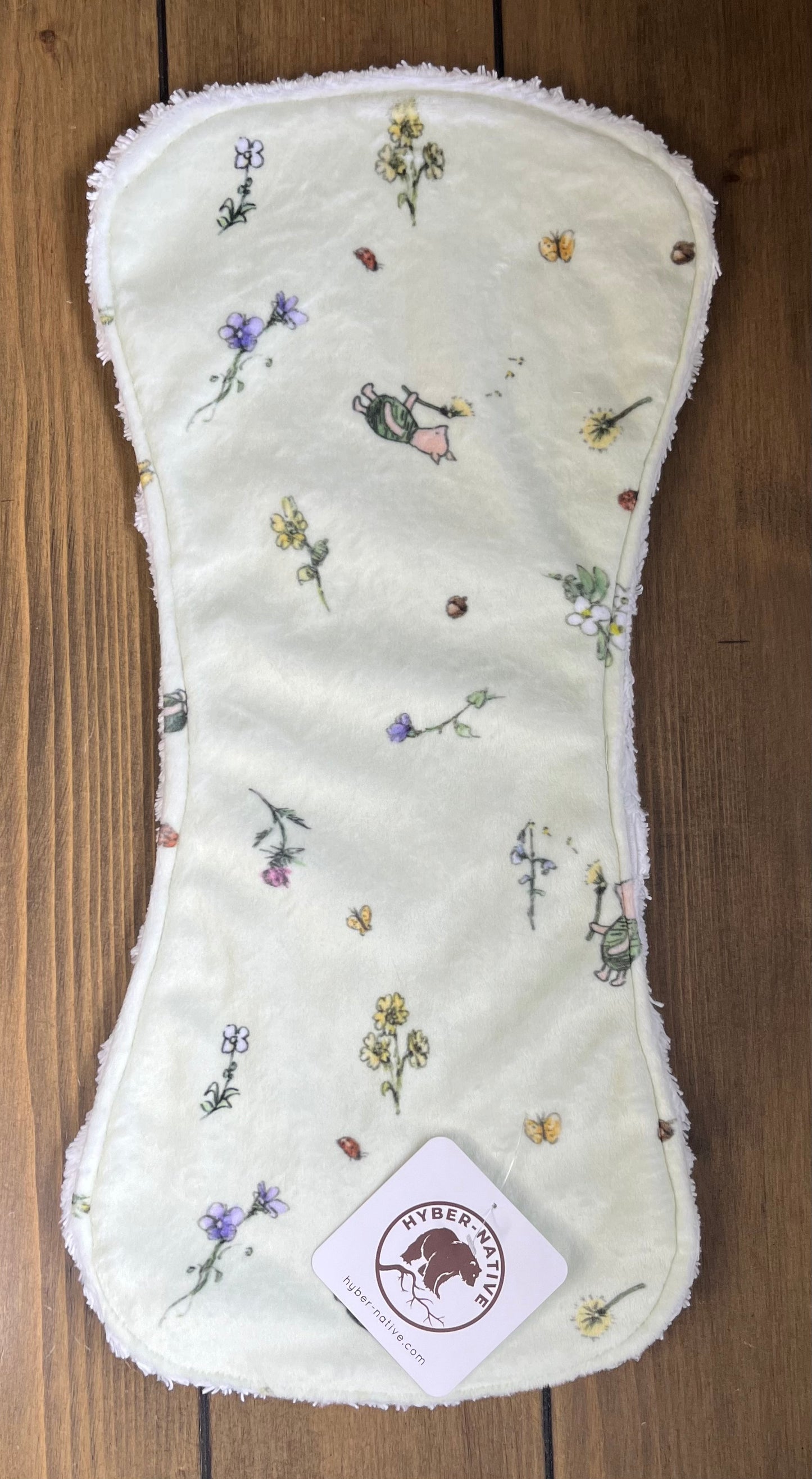 Classic Pooh Piglet's Meadow Burp Cloth
