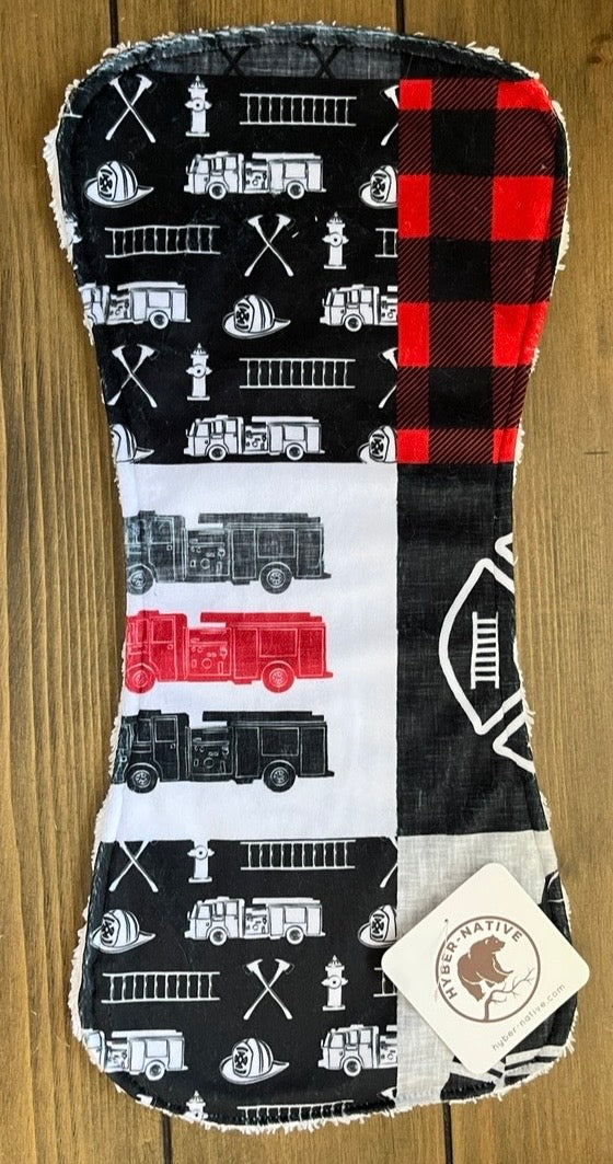 Firefighter IV Burp Cloth
