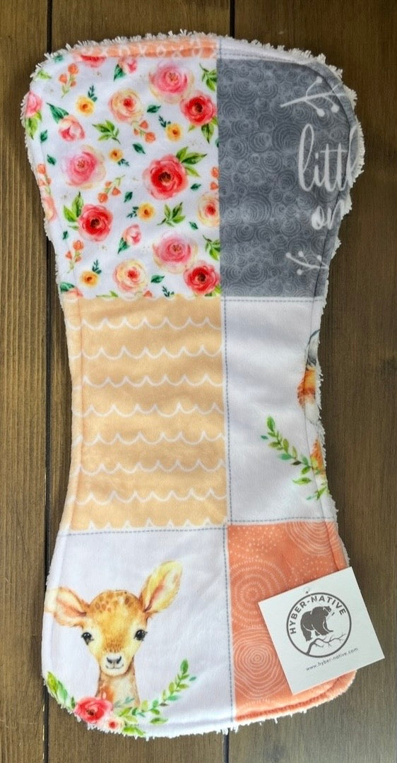 Forest Tracks I Burp Cloth