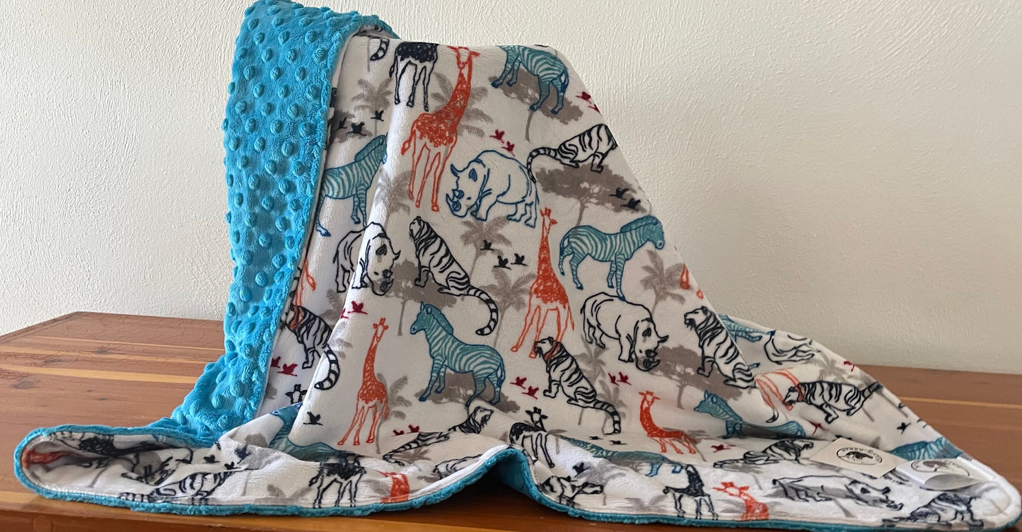 Hyber-Native Tundra Receiving Blanket