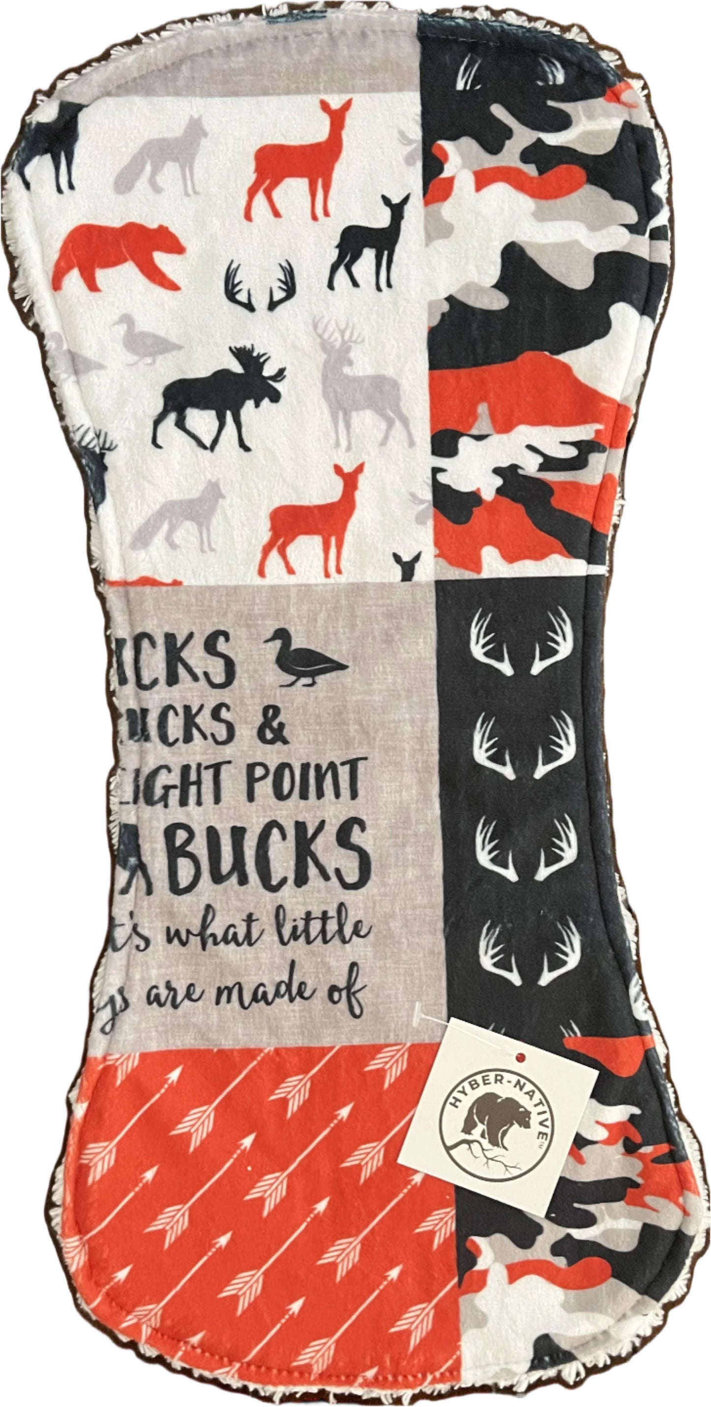 Hyber-Native Wild & Free Burp Cloth
