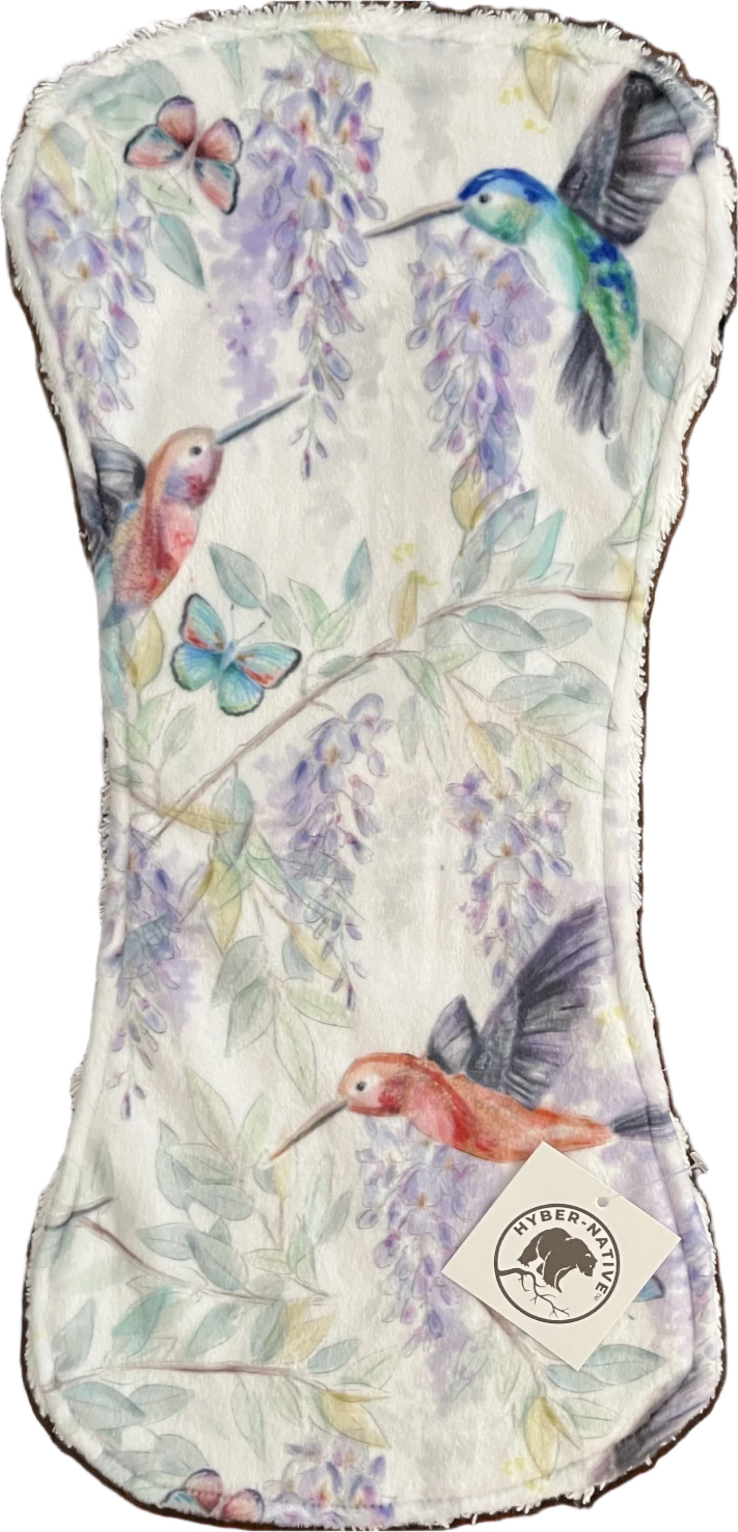 Hyber-Native Hummingbird Burp Cloth