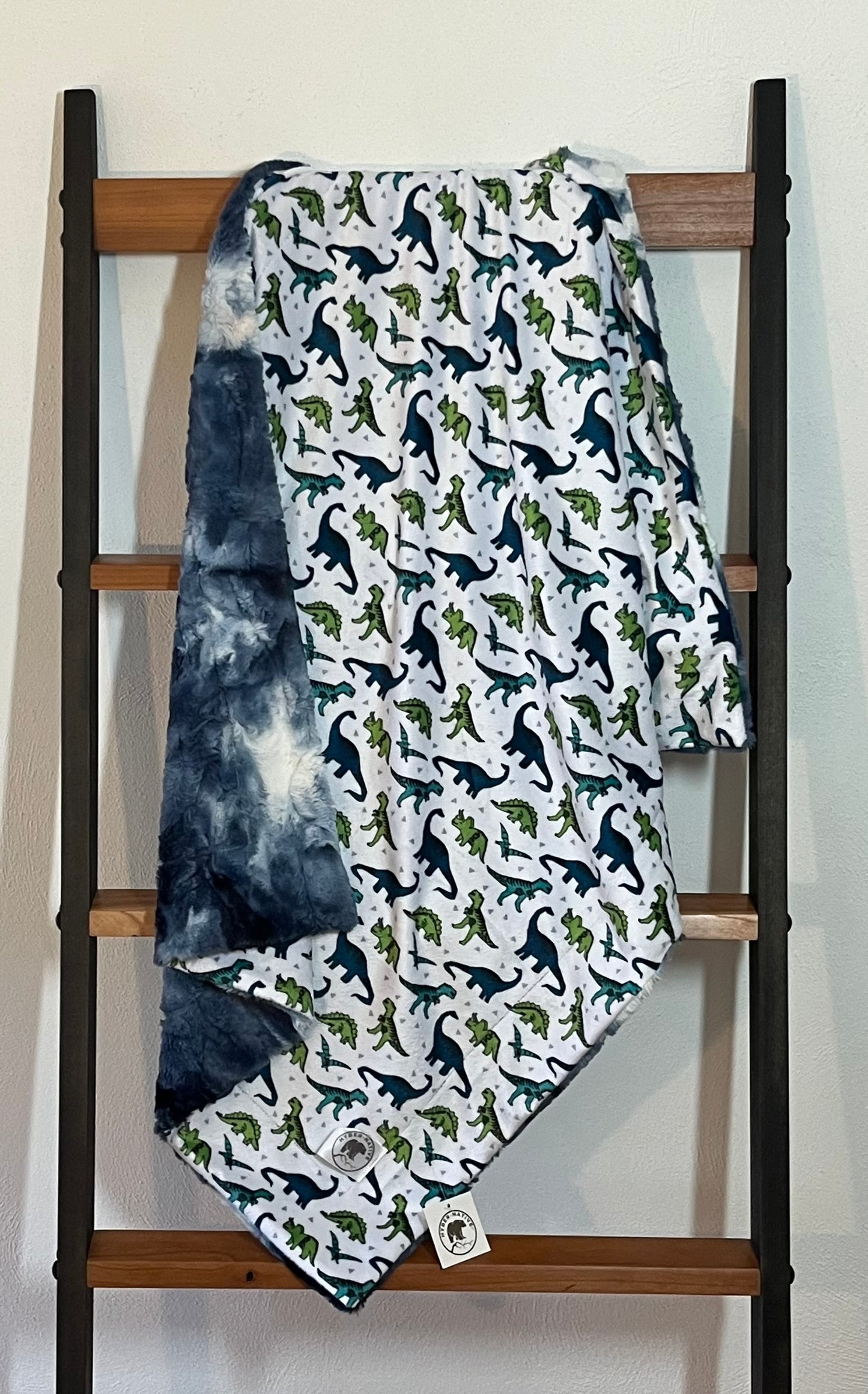 Hyber-Native Dinolicious/Sorbet Blue Print Cub Cuddle