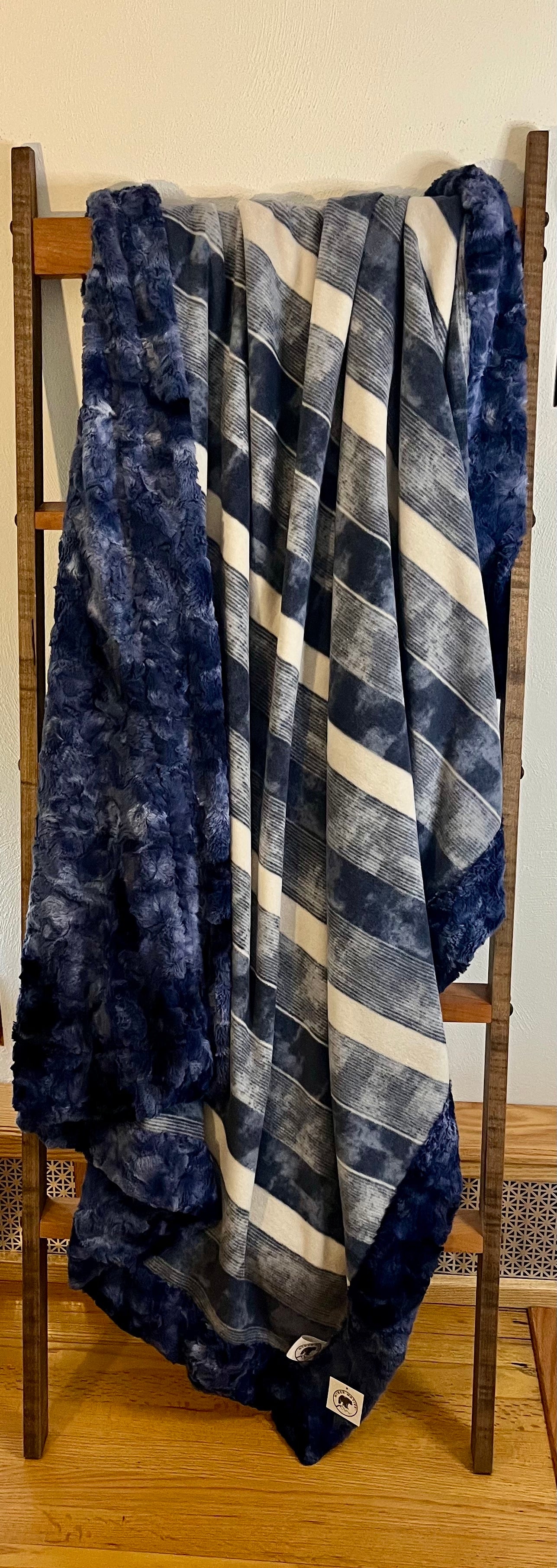 Hyber-Native Blue Stripes/ Galaxy Sapphire