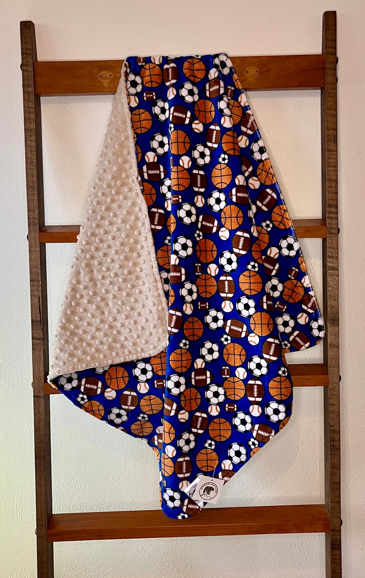 Hyber-Native All Star Receiving Blanket