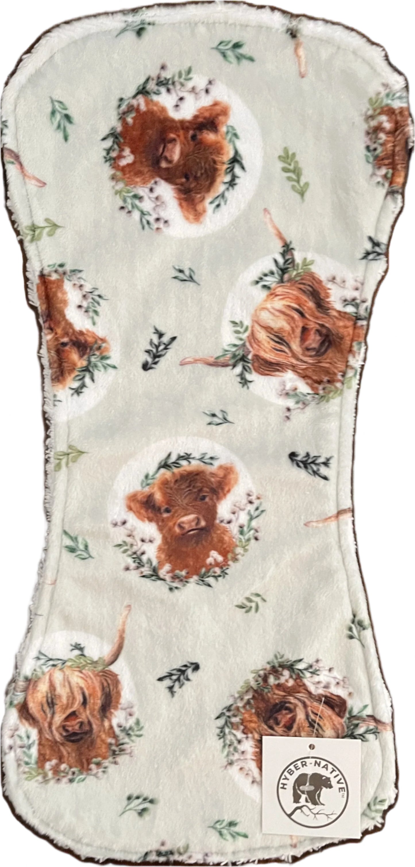 Hyber-Native Wild Highlands Burp Cloth