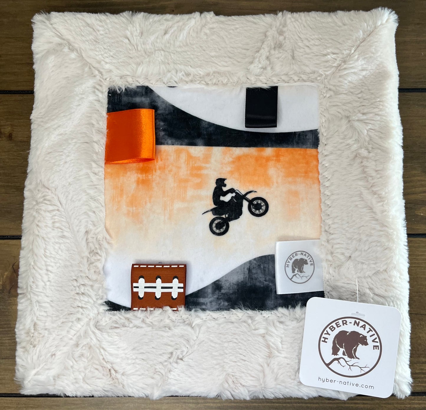 Orange Moto Fidget