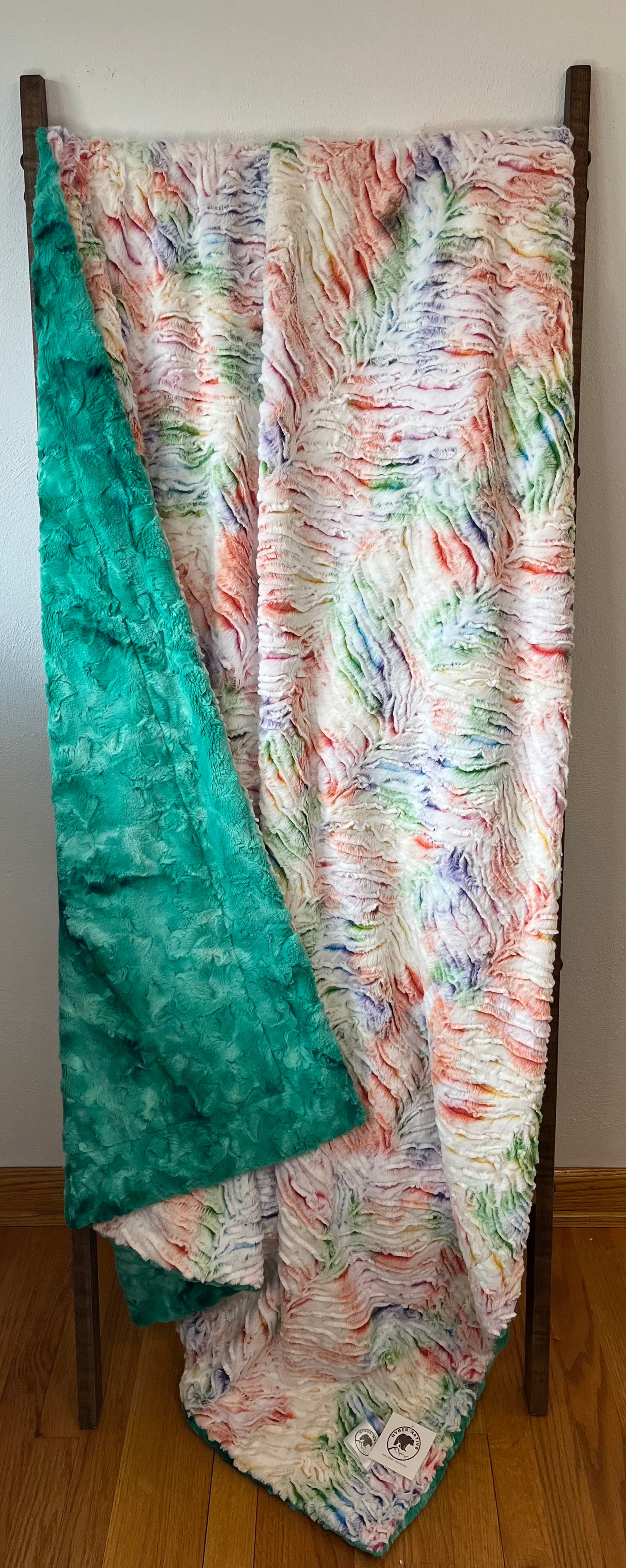 Prism Vibrant/Seafoam Galaxy Summit Throw