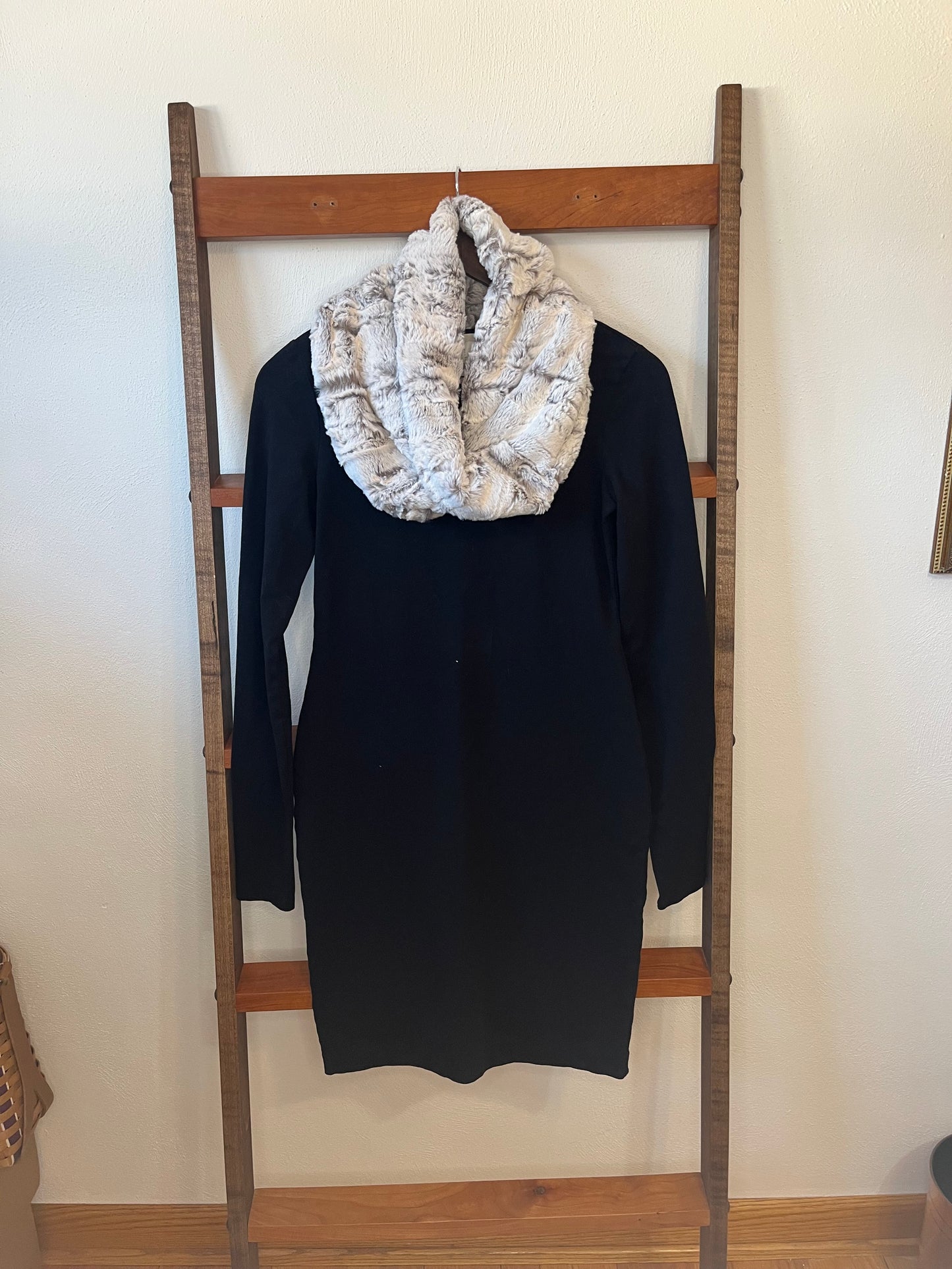 Silver Fox Infinity Scarf