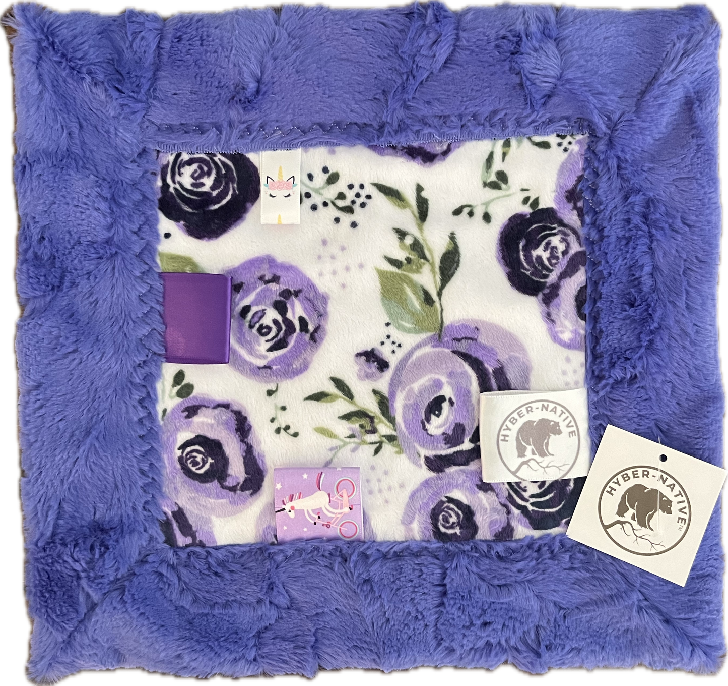 Eggplant Roses Fidget