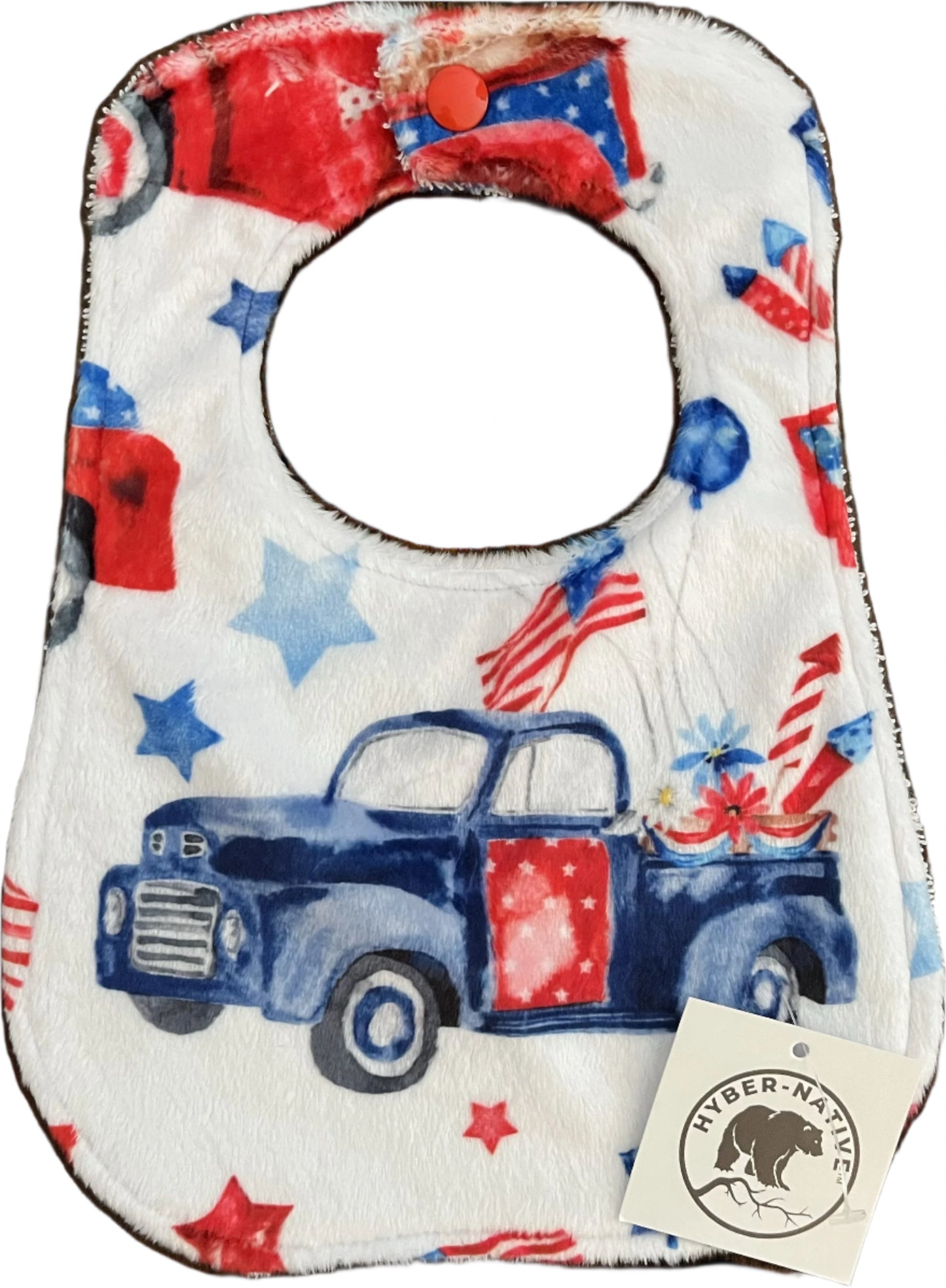 Americana Blue Bib