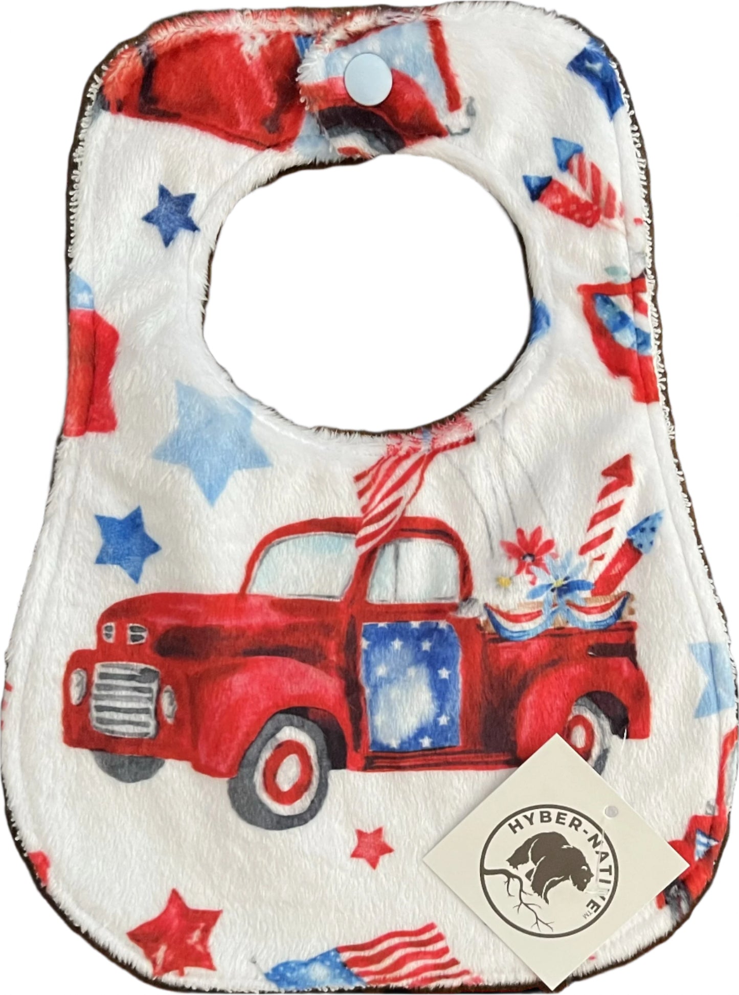 Americana Red Bib
