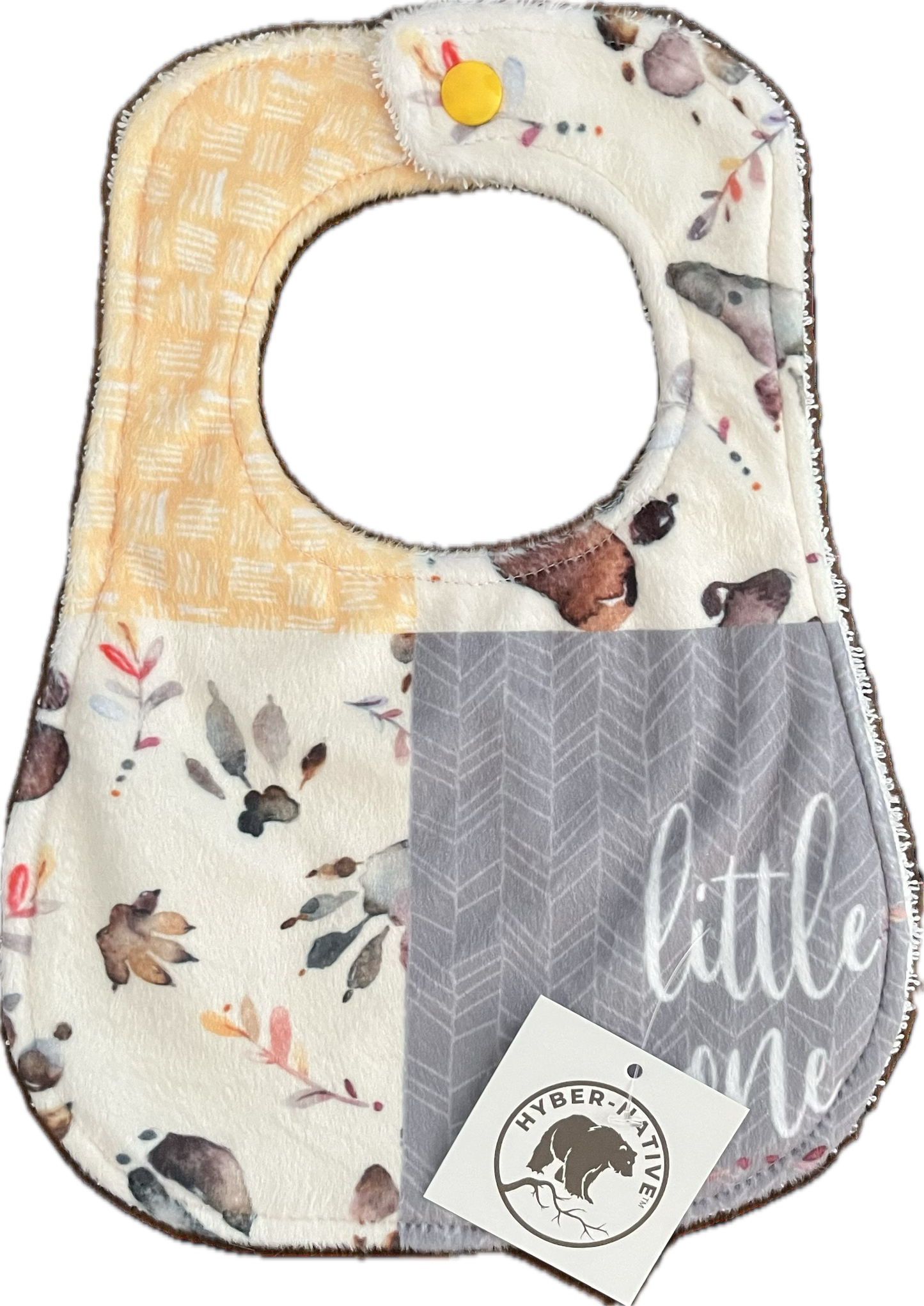Forest Tracks Little One Bib