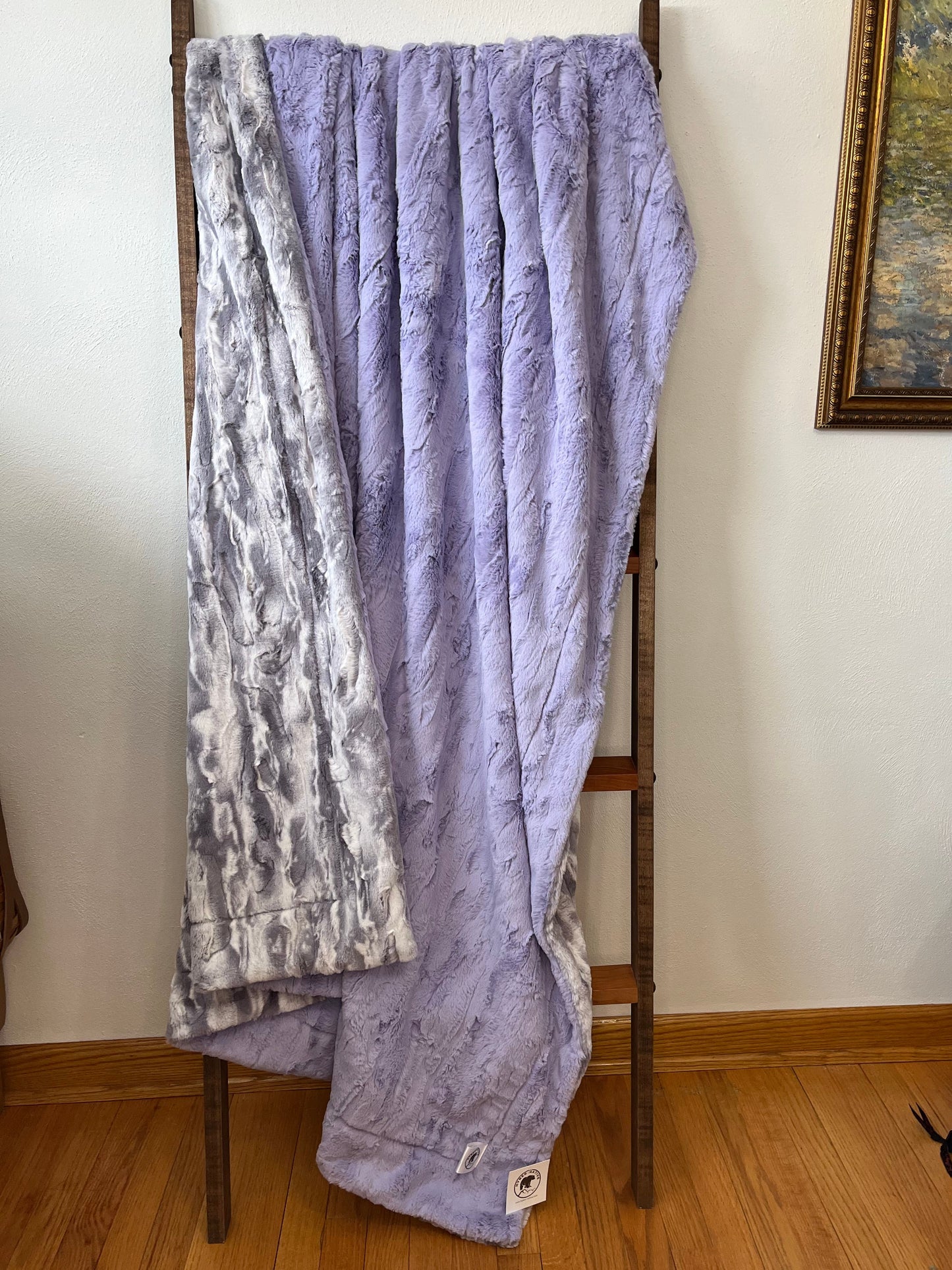 Willow Lavender/Steel Jupiter Summit Throw