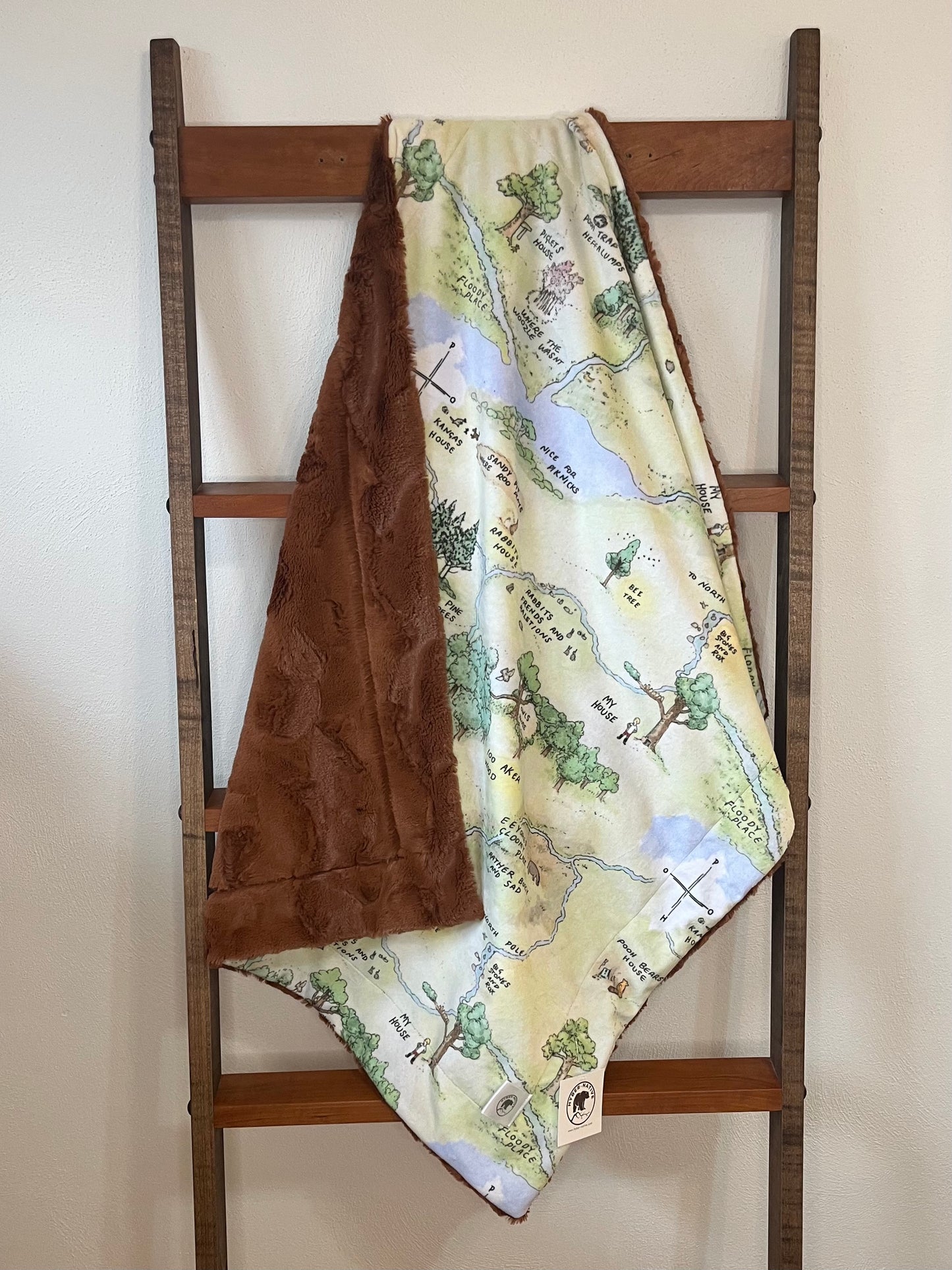 Classic Pooh Woodland Map/Woodland Hide Cub Cuddle