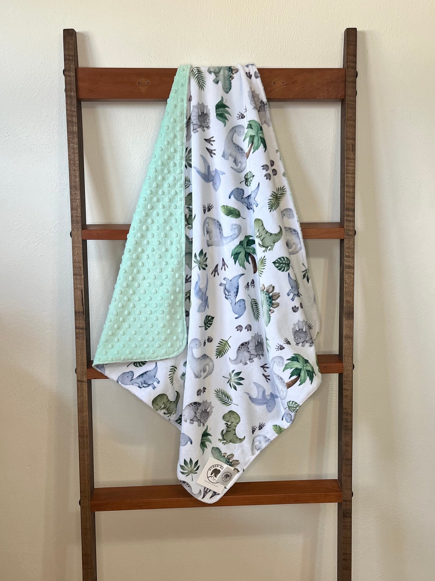 Li'l Dinos Receiving Blanket