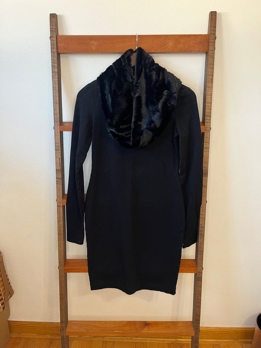 Black Hide Infinity Scarf