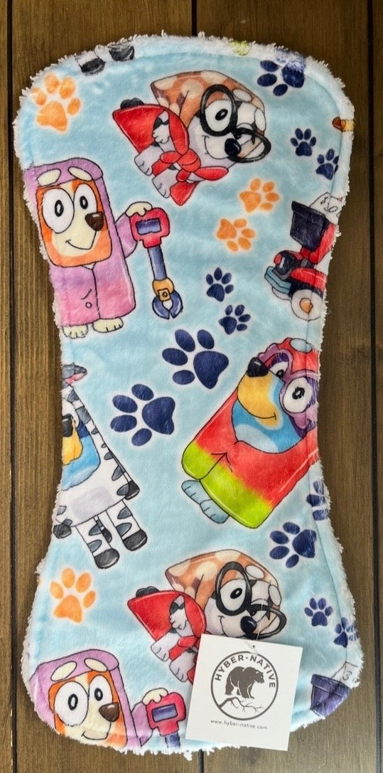 Bluey Burp Cloth
