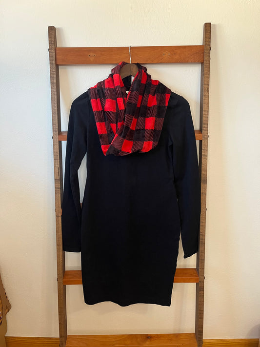 Buffalo Plaid Infinity Scarf