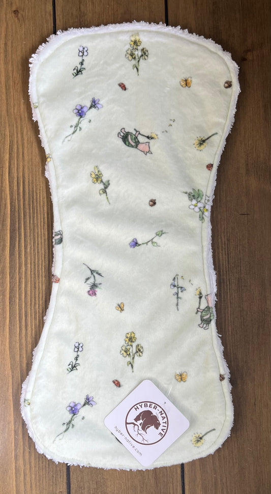 Classic Pooh Piglet's Meadow Burp Cloth