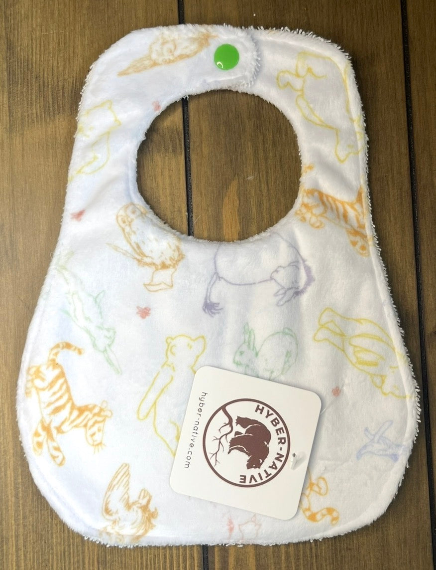 Classic Pooh Storybook Friends Bib