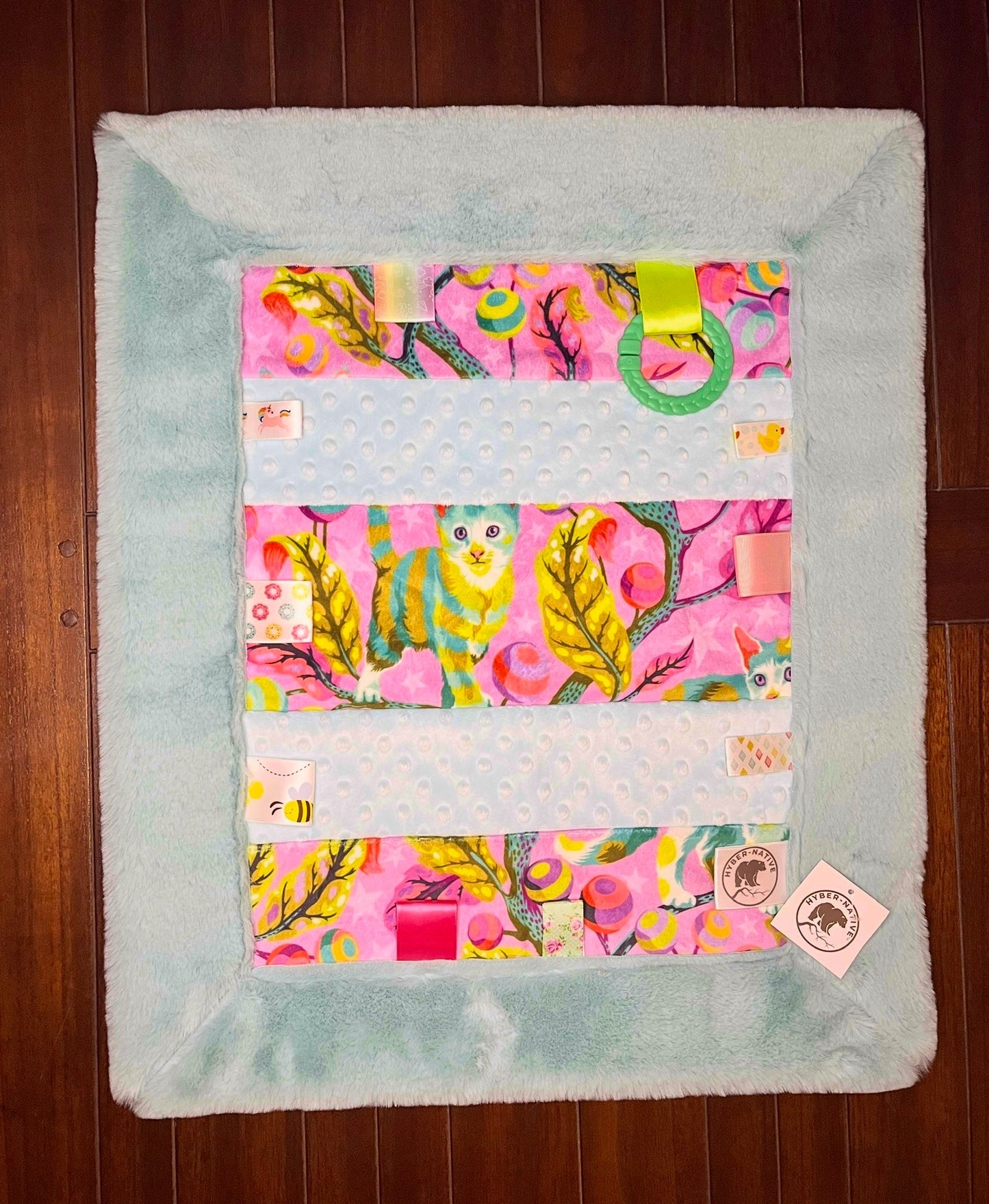 Tula Pink Club Kitty Cubtag