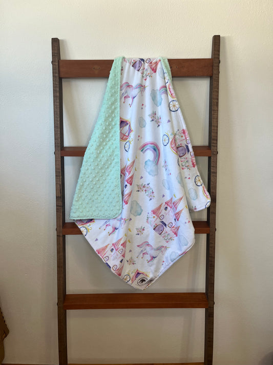 Hyber-Native Fairytale Receiving Blanket