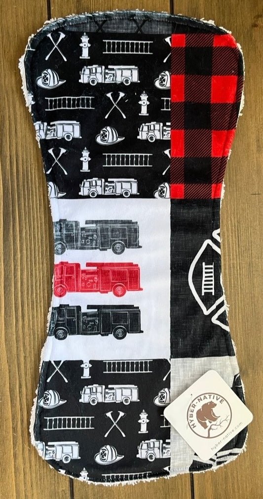 Firefighter IV Burp Cloth