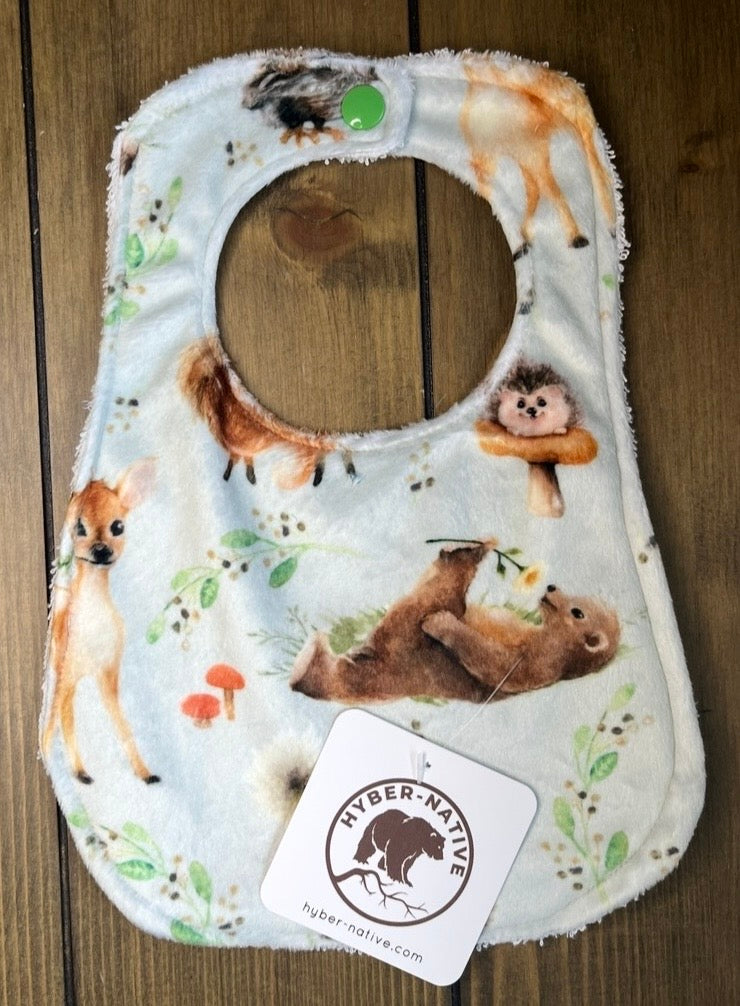 Forest Friends Bib