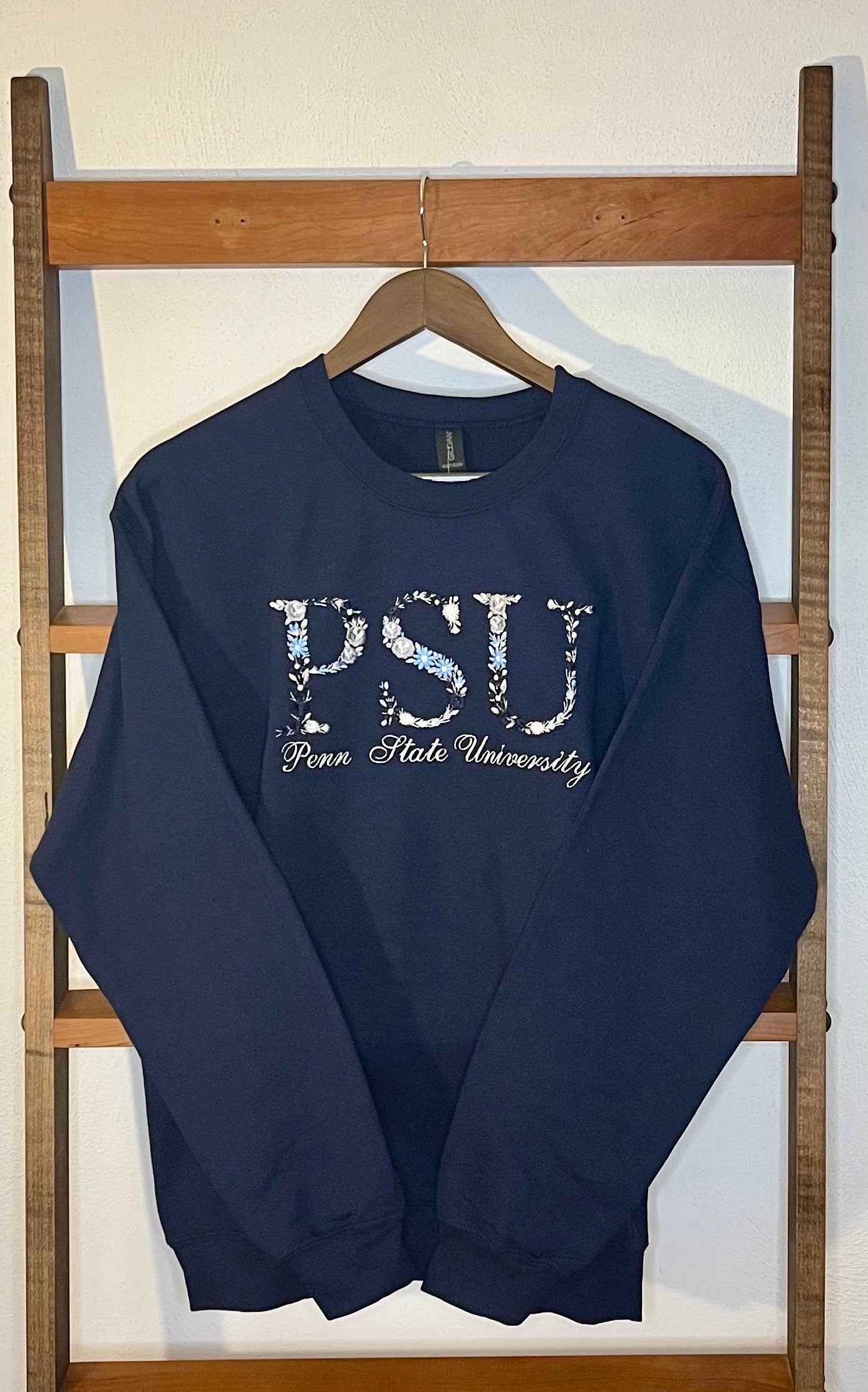 Penn State University Embroidered Sweatshirt