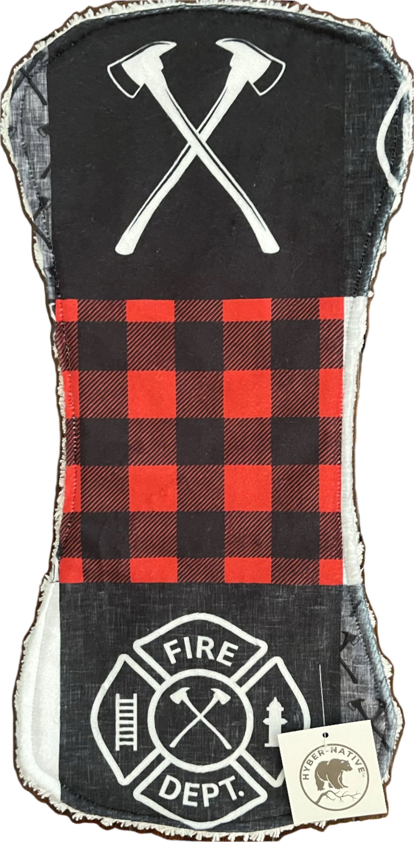 Hyber-Native Firefighter Burp Cloth