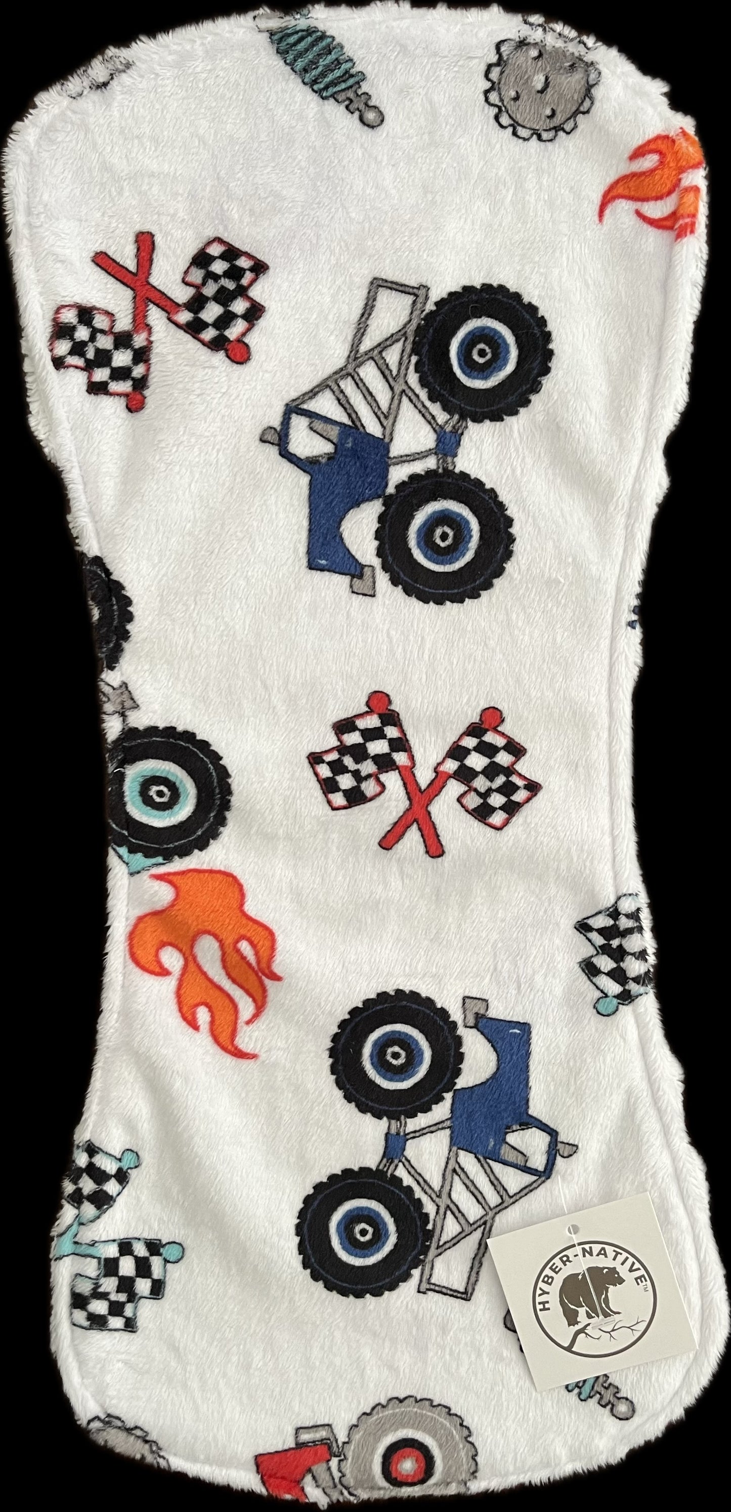 Hyber-Native Monster Truck Burp Cloth