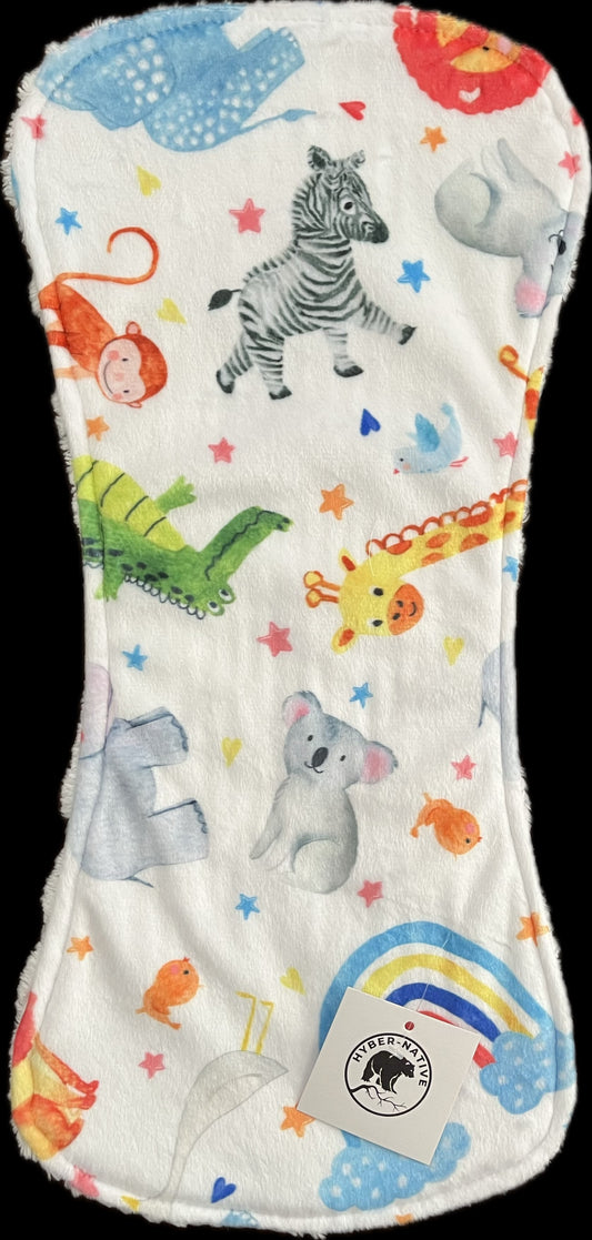 Hyber-Native Storybook Burp Cloth