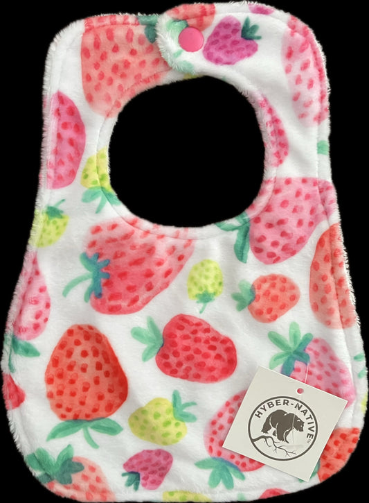 Strawberry Fields Bib