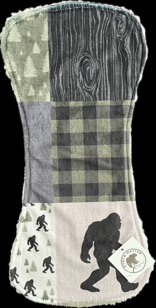Hyber-Native Squatch Burp Cloth