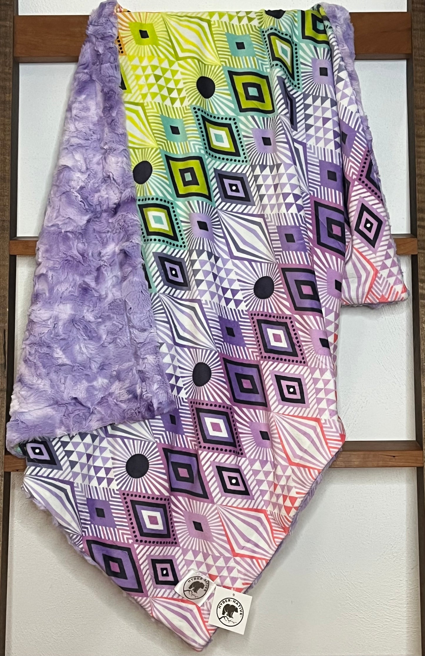 Hyber-Native Tula Pink Disco Lucy/Bellflower Galaxy Cub Cuddle