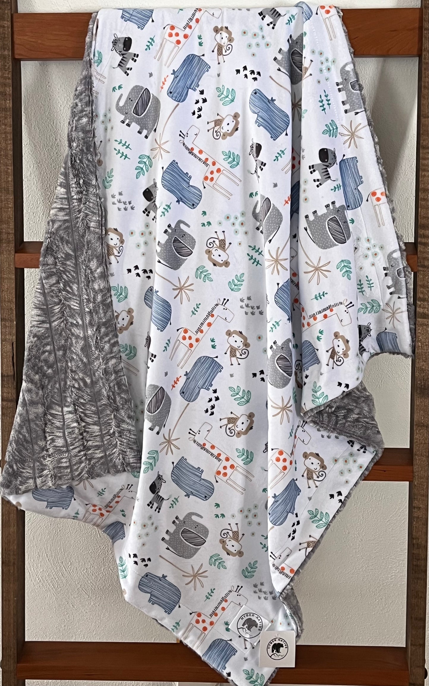 Hyber-Native Mighty Jungle/Gray Hawke Cub Cuddle