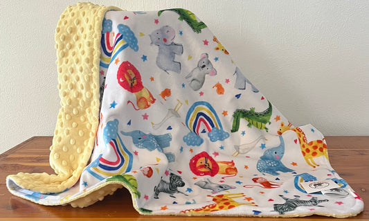 Hyber-Native Storybook Receiving Blanket