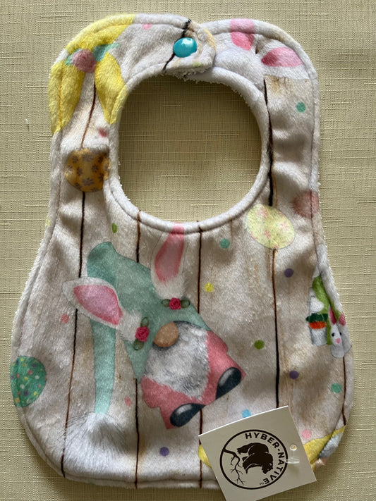 No Bunny Gnome Bib