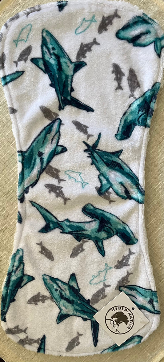 Hyber-Native Sharky Burp Cloth