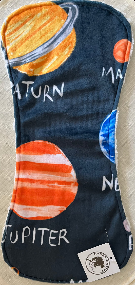 Hyber-Native "Spaced Out"  Burp Cloth