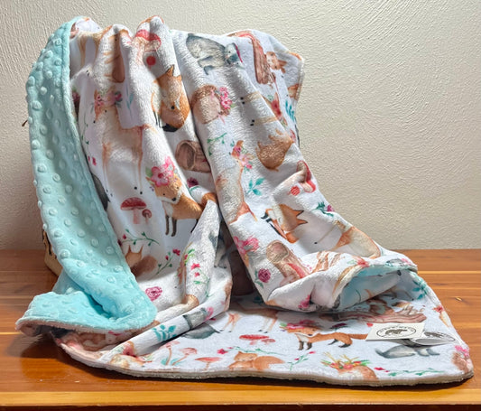 Hyber-Native Sweet Darlings Receiving Blanket