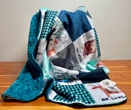 Hyber-Native Forest Friends Receiving Blanket