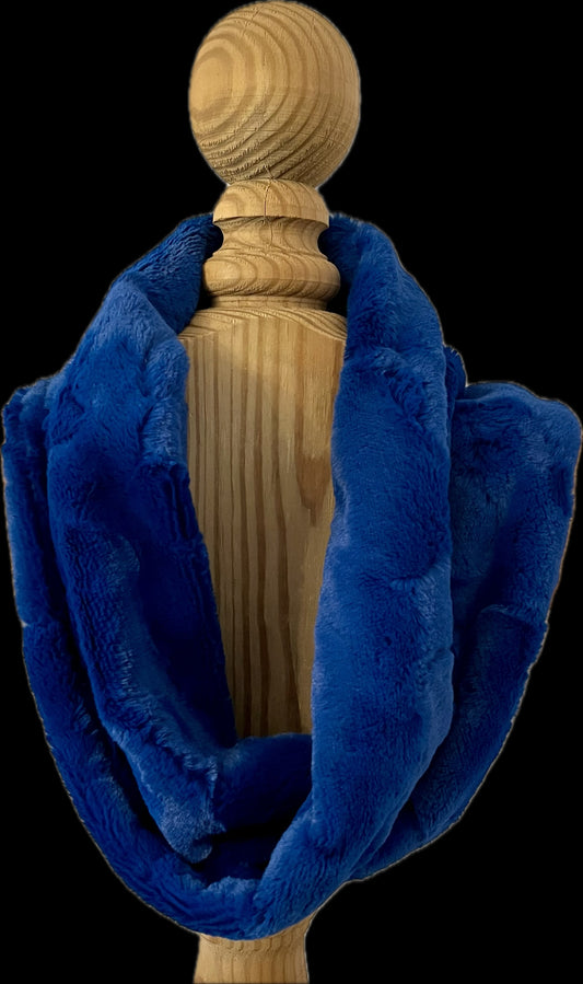 Royal Blue Infinity Scarf