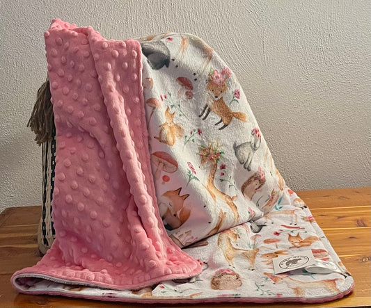 Hyber-Native Sweet Darlings Receiving Blanket