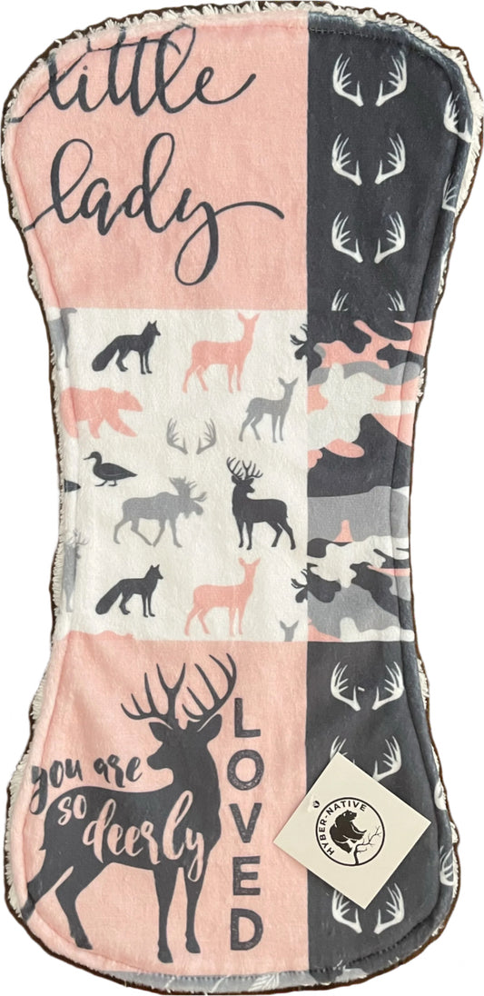 Hyber-Native Dad's Hunting Buddy Burp Cloth