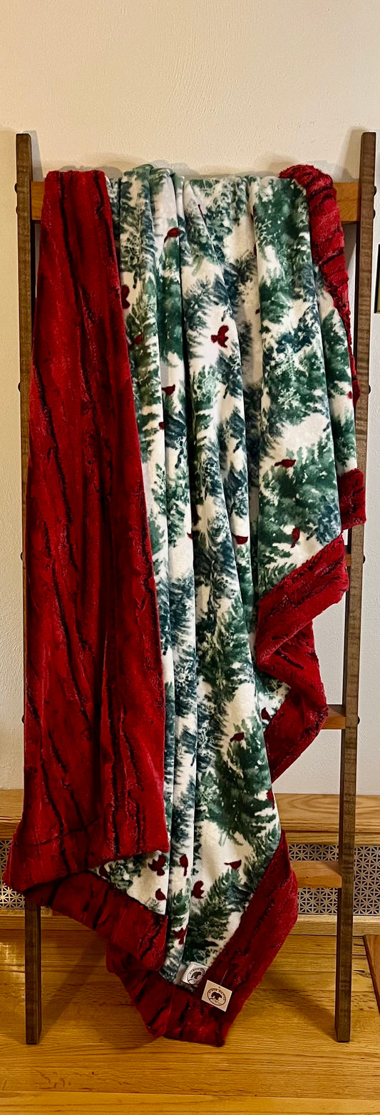 Hyber-Native Winter Cardinals / Forrest Fox Cardinal